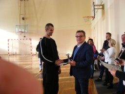 Turniej Halowy Piłki Nożnej Domów Pomocy Społecznej. 1 grudnia 2017r.